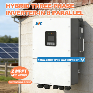 Híbrido Trifásico IP65 15000w 51.2v UNC 2MPPT 380V Sin Batería RS485/UPS 360 Inversores de Alta Frecuencia - Product Image 4