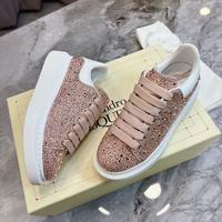 Chaussures de sport de luxe haut de gamme pour femmes, personnalisées, en cuir de vachette imperméable, souples et confortables, pour la marche et la course