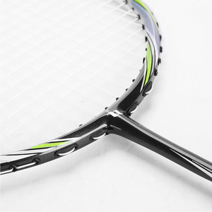 バトン中国卸売カスタムグラファイトフルカーボンバドミントンラケット - Product Image 3