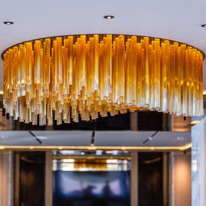 Lampadario di Lusso in Cristallo, Stile Moderno, Circolare o Rettangolare, per Ingresso e Soggiorno - Product Image 4