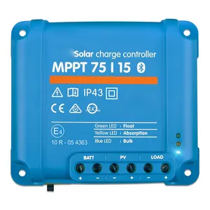 Contrôleur de charge solaire énergie solaire MPPT 75V 12/24 volts