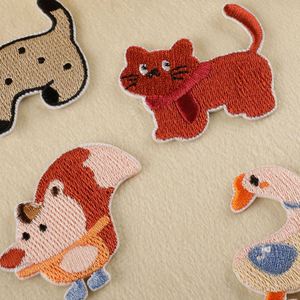 Self Sticker Cute Animal <b>Elephant</b> Cat zebra Goose Dog fox Monkey Patches for Phoce case Cup Decoration - Product Image 3