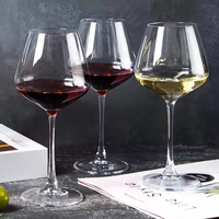 Gobelets en plastique transparent de haute qualité en forme d'œuf pour le vin et le whisky, pour le champagne