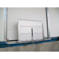 TM PEDANE GAS106A Rampe manuelle coulissante avec assistance par vérin à gaz, en alliage d'aluminium, capacité 5000-6000 kg