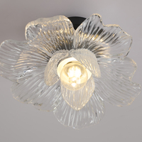 Luminaires de couloir, escalier, vestiaire, hall d'entrée moderne et simple, style simple, plafonnier en forme de fleur
