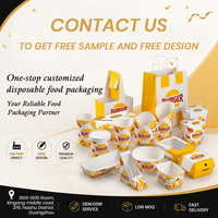 Boîte à dessert en papier personnalisable pour gâteaux, biscuits, desserts, plateaux et sauces – Idéale pour traiteur et fêtes