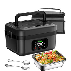 Boîte à lunch électrique portable améliorée 2025, 16000 mAh, rechargeable, sans eau, pour le camping, avec fonction de conservation de la chaleur - Product Image 1