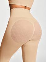 Culottes gainantes pour femmes, contrôle renforcé de la taille et de l'abdomen, fermeture à boutons sur le devant, effet lifting des fesses, amincissement des jambes, contrôle moyen