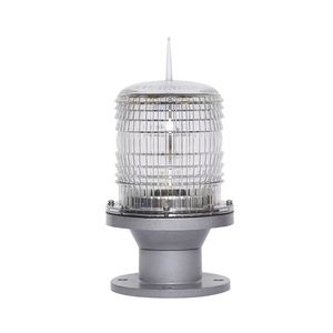 AOL-3A1 10W 50000CD Lampe d'obstruction blanche clignotante pour aéroport, lumière d'obstacle aéroportuaire à haute intensité - Product Image 1