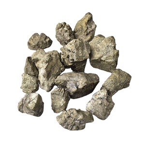 Pirita 5 ~ 8mm Disulfuro ferroso Partícula Sulfuro de mineral de hierro <span class=keywords><strong>FeS2</strong></span> para muela de contrapeso - Product Image 1