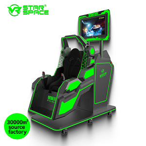 VR bay đưa đón buồng lái 360 độ VR ghế giả lập không gian sao VR chuyến bay giả lập buồng lái máy bay chuyến bay giả lập - Product Image 2