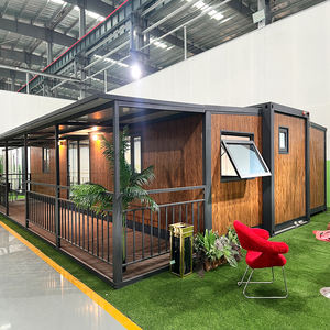 Moderne Vorgefertigte Container-Häuser Tiny Voll Funktionsfähiges Fertighotel Mit Küche und Bad - Product Image 1