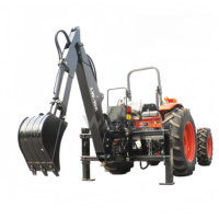 50-90 PS Traktor-Seitenschalt-Bagger lader, Heck grab lader