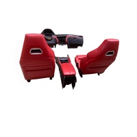 Sièges rouges de haute qualité pour BMW X5M, intérieur X5M F85, sièges avant et arrière, panneaux de porte, tableau de bord, sellerie