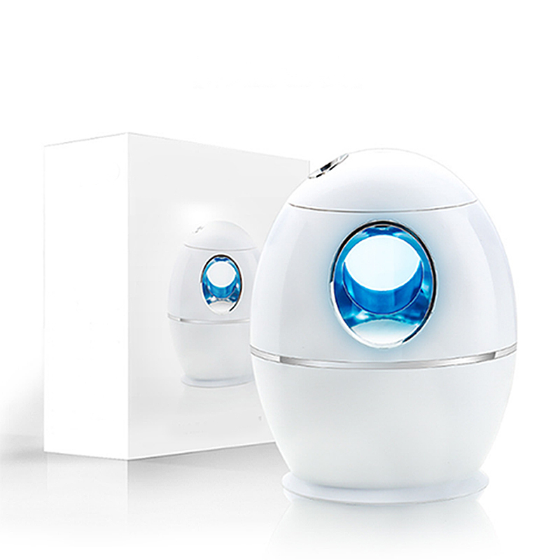 USB Car Diffusers Humidifier,800 Milliliter Mini Portable Humidifiers Air Purifier with 7 Colors LED Night Light,Car