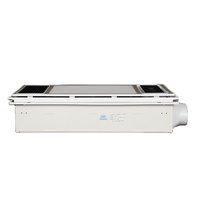 Chauffe-eau de salle de bain intelligent intégré au plafond avec chauffage par vent, éclairage et extraction, cinq fonctions en un, commande tactile, personnalisable