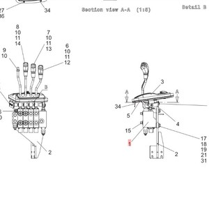 ชุดวาล์วมัลติเวย์ Daewoo รุ่น 41010105 01360 สำหรับรถยกแบบเครื่องยนต์สันดาปภายใน ใช้ในโรงงานผลิต - Product Image 2