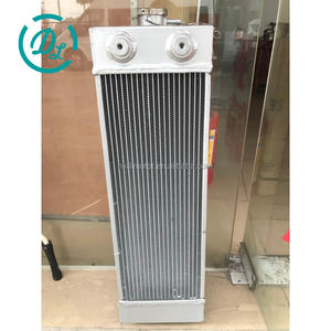 EexcavaStart PC55-7 Excavator Radiator <b>Water</b> Tank Assembly Part 22M-03-21330 Durable Aluminum Core Efficient <b>Cooling</b> 1 Year - Product Image 2