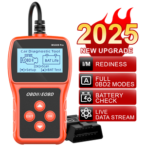 Ms309pro Xe pin Tester xe lỗi Detector OBD2 <span class=keywords><strong>EOBD</strong></span> Scanner code Reader <span class=keywords><strong>Auto</strong></span> Engine chẩn đoán <span class=keywords><strong>scan</strong></span> <span class=keywords><strong>Auto</strong></span> chẩn đoán công cụ - Product Image 1