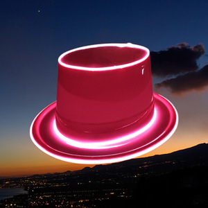 LED Light up Western Cowboy <span class=keywords><strong>hat</strong></span> <span class=keywords><strong>Halloween</strong></span> Giáng sinh lễ hội <span class=keywords><strong>sequin</strong></span> bên mũ cosplay nhân vật trang phục mũ - Product Image 1