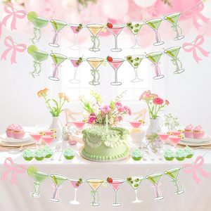 Decoraciones de Banner para Fiesta 'Pink Martini Bows a Tiny Bit Older', Fiesta de Cumpleaños 'Dirty Martini a Tiny Bit Older' para Chicas, Despedida de Soltera - Product Image 2
