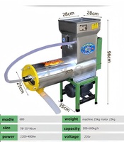 Machine de fabrication d'amidon de manioc, de patate douce, de racine de lotus et de puerarin, broyeur de farine de manioc, raffineur humide