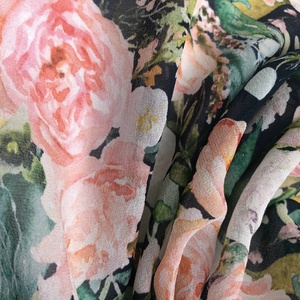 In Kỹ Thuật Số 100 Vải Lụa Dệt May Trung Quốc Lụa 10Mm Lụa <span class=keywords><strong>Georgette</strong></span> Vải - Product Image 4