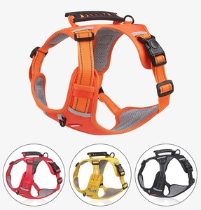 <span class=keywords><strong>Harnais</strong></span> <span class=keywords><strong>de</strong></span> poitrine réfléchissant personnalisé pour chien, style gilet, <span class=keywords><strong>anti</strong></span>-<span class=keywords><strong>traction</strong></span>, pour grands chiens, laisse incluse, OEM ODM - Product Image 3