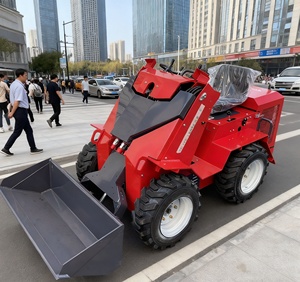 Mini chargeuse sur pneus à chenilles étroites, télécommande, moteur importé, pompe <span class=keywords><strong>Poclain</strong></span>, fournisseur de chargeuses sur pneus, directement de l'usine - Product Image 2