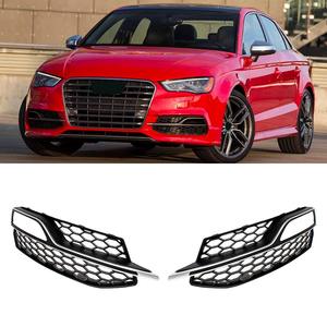 Cadre de phare antibrouillard Audi S3 2013-2016, garniture de calandre inférieure du pare-chocs avant, ABS à clipser, côté droit et gauche - Product Image 3