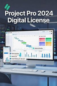 Licencia Digital Global Profesional para Project <span class=keywords><strong>Pro</strong></span> 2024 de Uso Vitalicio, Activación en Línea, Vinculación a Cuenta de Correo Electrónico, Uso Comercial/Doméstico - Product Image 6