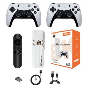 Console di <span class=keywords><strong>Gioco</strong></span> K8 Pro 8K con Controller Wireless 2.4GHz, Memoria 64GB, Plug Universale, 40000+ Giochi Gratuiti Integrati, Multigiocatore GBC - Product Image 1