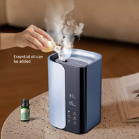 WIFI APP Contrôle Intelligent Stérilisation Diffuseur d'huiles essentielles 5L Humidificateur d'air ultrasonique silencieux de grande capacité