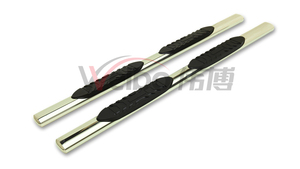 Barras de estribo para coche Toyota Tacoma, accesorio de acero inoxidable ovalado de 5 pulgadas, 4x4, rieles laterales - Product Image 2