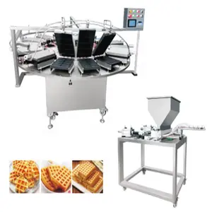 Electric waffle maker machine baker makes egg waffles roll pussy wafer ice cream cone maker sugar cone making machine
