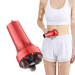 Masajeador eléctrico inalámbrico de mano para adelgazar el cuerpo, masajeador de martillo de rodillo para cintura trasera, masajeador de abdomen para quemar grasa - Product Image 1