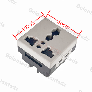 Prise de courant universelle multifonction UK EU US AU Entrée d'alimentation 13A Embedded Wall Ourtlet Euro England Type-G Tablet Socket - Product Image 6