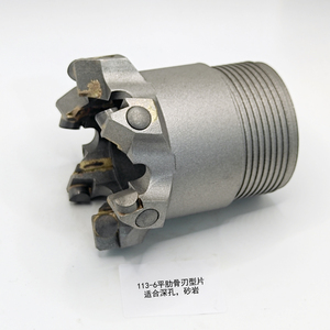 113mm hiệu quả cao đá đất coring khoan bit PDC cắt chèn tricone bit sỏi san lấp thời tiết công cụ khoan đá - Product Image 3