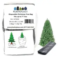 Grote Kerstboom Verwijdering Opslag Plastic Zak Gigantische Plastic Gift Bag