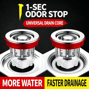 Chrome Plated Anti Odor Floor Drain Bathroom Shower Waste Drain Anti <b>Clog</b> Sanitary Drain Fitting For Washroom - Product Image 2