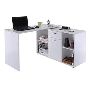 Meja kecil kantor rumah desain sederhana meja kantor sudut putih