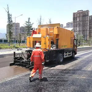 manufacturer micro surfacing slurry seal paver truck for sale