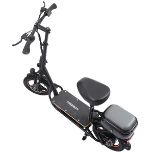 FREEBOY UK US Venta al por Mayor Scooter Eléctrico con Neumáticos de 14 Pulgadas, Carga de 150 kg, con Asiento, Gran Capacidad de Carga, Scooter para Adultos H14 FREEBOY H14 - Product Image 4