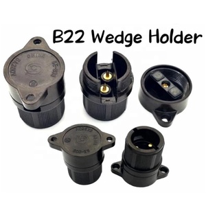 Douilles de lampe à <span class=keywords><strong>baïonnette</strong></span> B22 étanches IP65, guirlande lumineuse LED, douille résistante au feu, éclairage extérieur - Product Image 2