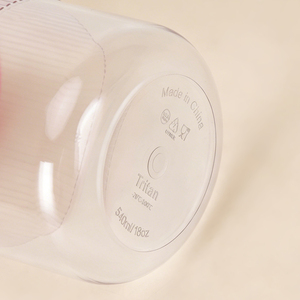 Vaso Ecológico de Tritán de 540 ml con Pajita - Libre de BPA, Estilo Americano, para Té con Leche y Café, Portátil - Product Image 4
