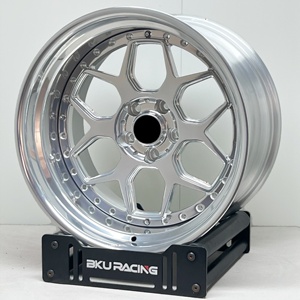 Cerchi in Lega Forgiati Bku a 2 Pezzi per Mercedes Benz SL400 SL500 SL600 SL320 <span class=keywords><strong>R129</strong></span> R231 R232 S350 S500 SLK55, 18-19 Pollici, 5x112 - Product Image 1