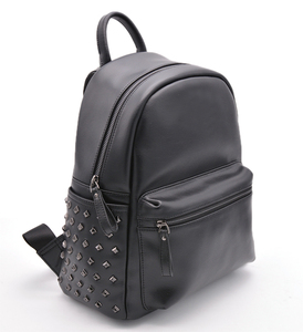 Zaini da viaggio da <span class=keywords><strong>donna</strong></span> per uomo d'affari in <span class=keywords><strong>pelle</strong></span> impermeabile di lusso alla moda di alta qualità con rivetto con borchie - Product Image 3