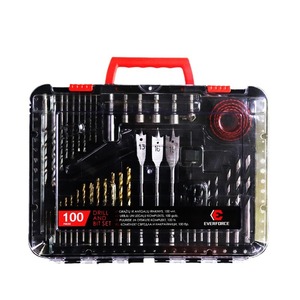 Everforce 100-Piece Drill Bit Set Twist Drill Metal Woodworking Hole Opener EF-7029 - Product Image 5