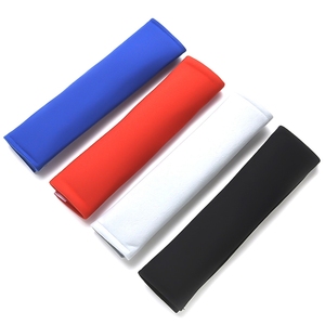 <span class=keywords><strong>Ceinture</strong></span> de sécurité pour enfants, coussin de siège de voiture en coton, <span class=keywords><strong>Protection</strong></span> des épaules pour bébés et enfants, noir, 2 pièces - Product Image 3