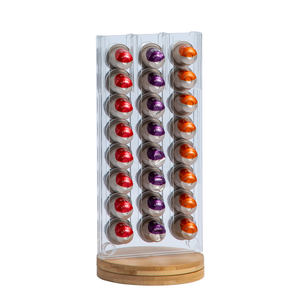 Soporte para Cápsulas de Café de Bambú, Organizador de Cocina para Almacenamiento de Café, Soporte para Cápsulas <span class=keywords><strong>Nespresso</strong></span> - Product Image 6